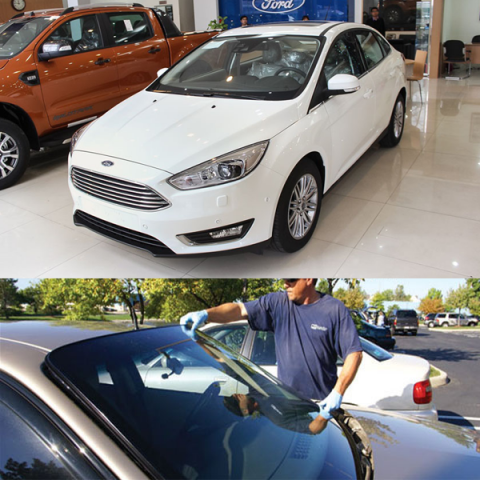 Thay Kính Ford Focus Cao Cấp Gía rẻ Tại Hà Nội